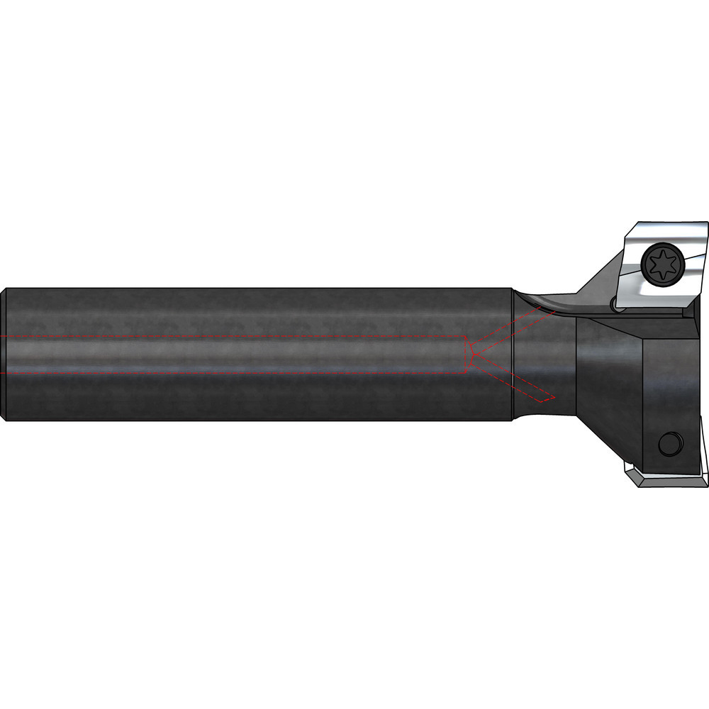 Indexable High-Feed End Mill: 19.05 mm Cylindrical Shank